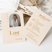 Modernes Minimal "Last Fling" Bachelorette Foto
