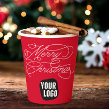 Modernes Minimal Personalisiertes Weihnachtslogo