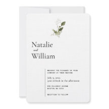 Modernes Minimal | Spring Greenerity Wedding