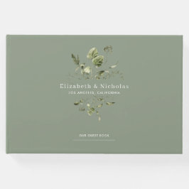Modernes Minimal | Spring Greenerity Wedding Gästebuch