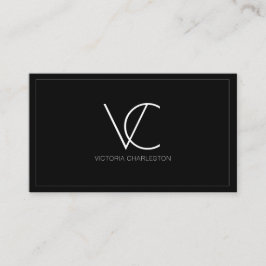 Modernes Minimal Visitenkarte