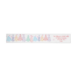 Modernes Minimal Whimsical Weihnachtsduodle