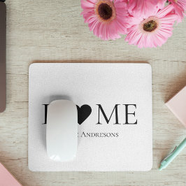 Modernes Minimal-Zuhause-Personalisiertes Geschenk Mousepad