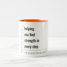 Modernes minimales Geschenk für Motivierend Physio