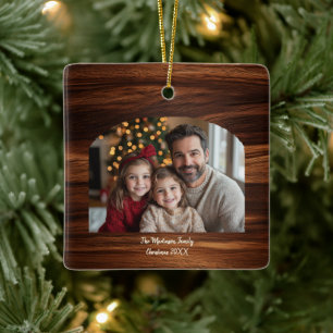 Modernes Minimalistisch Arch Family Foto Holz Keramikornament