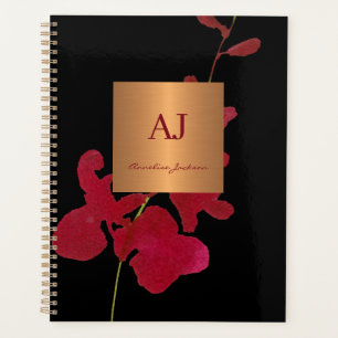 Modernes, minimalistisch elegantes Glam floral Gir Planer