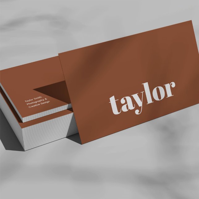 Modernes Minimalistisch Stilvolles und trendy Beru Visitenkarte (Von Creator hochgeladen)