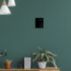 Modernes Minimalistisch | Zeichen für schwarze Sig Poster (Living Room 1)
