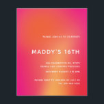 Modernes Minimalistisches Abstraktes Sweet 16 Invi<br><div class="desc">Kann vollständig an Ihre Bedürfnisse angepasst werden,  um Ihren Anzug zu erfüllen. © Gorjo Designs. Made for you via Zazzle Plattform. // Benötigen Sie Hilfe bei der Anpassung Ihres Designs? Andere Ideen got? Kontaktieren Sie mich (Zoe) direkt.</div>