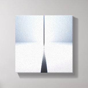 Modernes minimalistisches abstraktes vertikales St Leinwanddruck