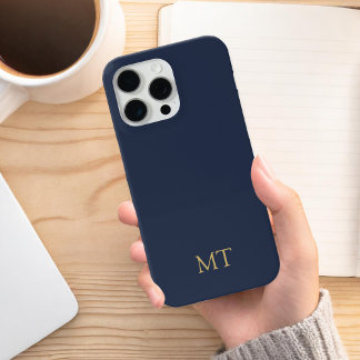 Modernes Minimalistisches Anfangsmonogramm Case-Mate iPhone Hülle