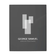 Modernes minimalistisches Architektenbüro-Logo