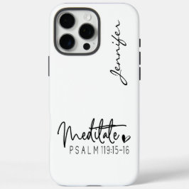 Modernes Minimalistisches Bibelverse Psalm iPhone iPhone 16 Pro Max Hülle