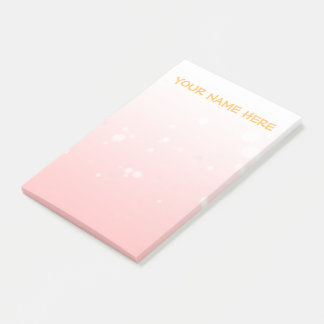Modernes Minimalistisches Bläschen Post-it Klebezettel