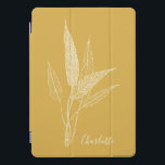 Modernes Minimalistisches botanisches Gelb Persona iPad Pro Cover<br><div class="desc">Schützen Sie Ihre Technik stilvoll mit diesem modernen minimalistischen botanischen iPad Pro Cover in einem sonnigen, gelben Design, das sowohl elegant als auch fröhlich ist. Dieses Cover ist perfekt für jeden, der eine saubere, einfache Ästhetik mit einer Touch der Natur Liebe, und verleiht dem Alltag eine helle, persönliche Atmosphäre. Mit...</div>