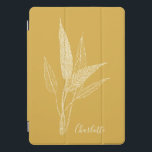 Modernes Minimalistisches botanisches Gelb Persona iPad Pro Cover<br><div class="desc">Schützen Sie Ihre Technik stilvoll mit diesem modernen minimalistischen botanischen iPad Pro Cover in einem sonnigen, gelben Design, das sowohl elegant als auch fröhlich ist. Dieses Cover ist perfekt für jeden, der eine saubere, einfache Ästhetik mit einer Touch der Natur Liebe, und verleiht dem Alltag eine helle, persönliche Atmosphäre. Mit...</div>