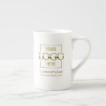 Modernes Minimalistisches Branding für Unternehmen Prozellantasse<br><div class="desc">Eine moderne, maßgeschneiderte Business-Tasse mit Firmenlogo, Firmennamen und Text - ideal für Corporate Branding, Werbegeschenke und berufliche Geschenke. Diese personalisierte Kaffeetasse ist ideal für kleine Unternehmer, Unternehmer und Unternehmensteams, die wollte, ihre Marke praxisnah und stilvoll zu fördern. Egal ob Sie eine Messe veranstalten, Kundengeschenke schenken oder in Ihrer Büroküche Trinkbehälter...</div>