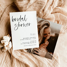 Modernes Minimalistisches Brautparty | Boho Bridal Einladung