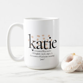 Modernes Minimalistisches Definieren der Katie 15o Kaffeetasse