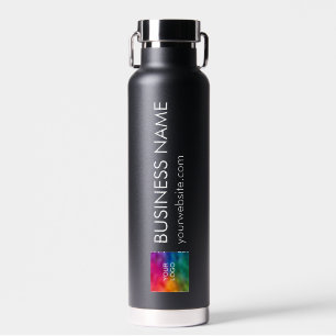 Modernes Minimalistisches Design-Logo Trinkflasche
