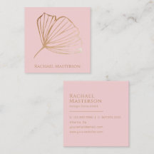 Modernes Minimalistisches Einfach Rosa und Gold