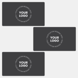 Modernes Minimalistisches Firmenlogo/jedes Bild |  Etiketten
