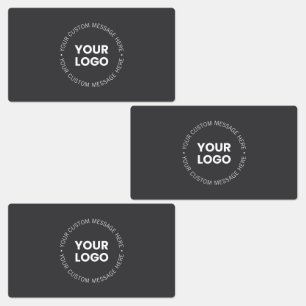 Modernes Minimalistisches Firmenlogo/jedes Bild Etiketten
