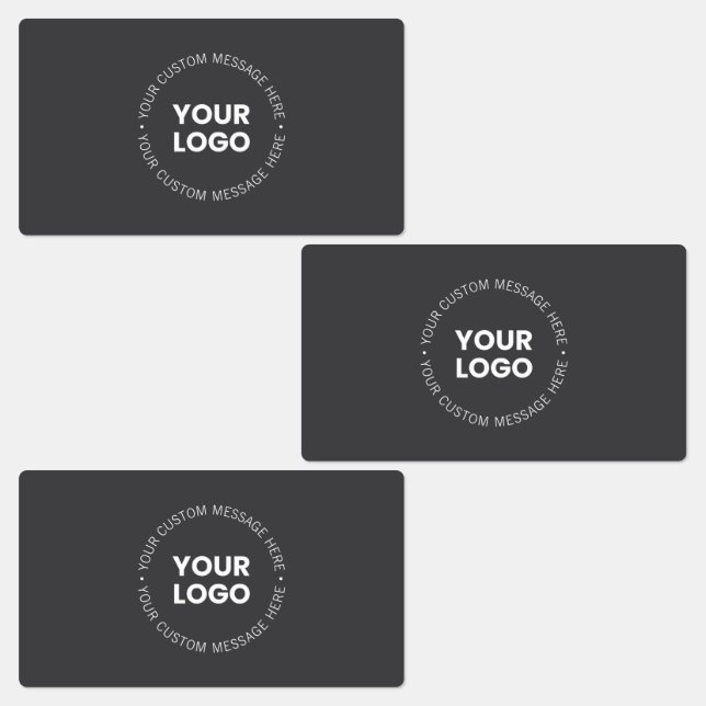 Modernes Minimalistisches Firmenlogo/jedes Bild |  Etiketten (Gruppe)