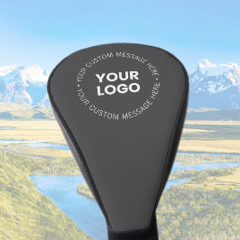 Modernes Minimalistisches Firmenlogo/jedes Bild |  Golf Headcover