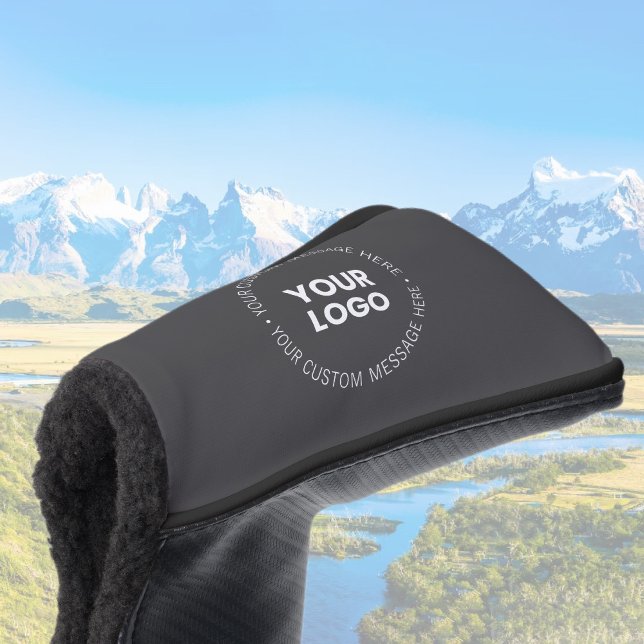 Modernes Minimalistisches Firmenlogo/jedes Bild |  Golf Headcover (Von Creator hochgeladen)