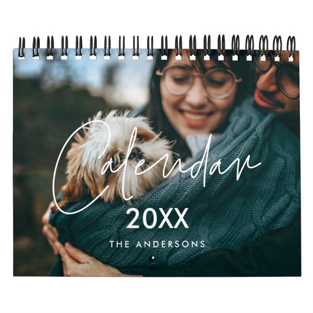 Modernes minimalistisches Foto 2026 Kalender (Titelbild)