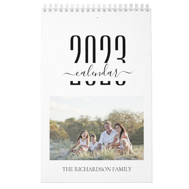 Modernes Minimalistisches Foto für 2023-Kunden Kalender (Titelbild)