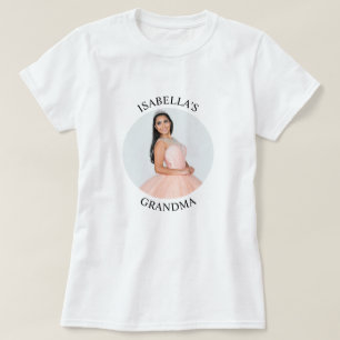 Modernes Minimalistisches Foto für Oma T-Shirt