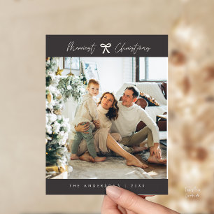 Modernes Minimalistisches Foto Postkarte