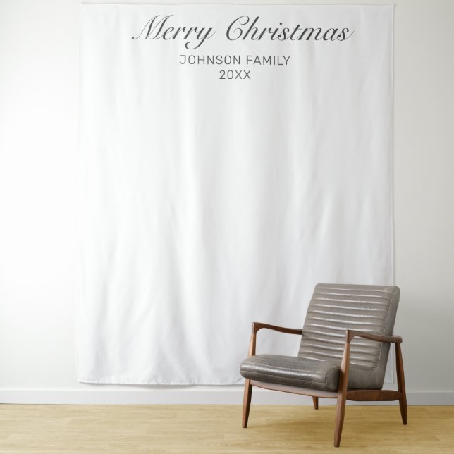 Modernes Minimalistisches Foto Wandteppich (Beispiel)