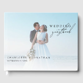 Modernes Minimalistisches Gästebuch für Hochzeiten
