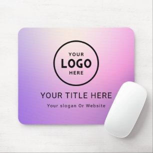 Modernes minimalistisches Geschäftslogo Mousepad