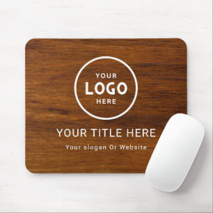 Modernes minimalistisches Geschäftslogo Mousepad