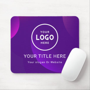 Modernes minimalistisches Geschäftslogo Mousepad