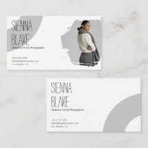 Modernes Minimalistisches Portrait Fotograf-Foto