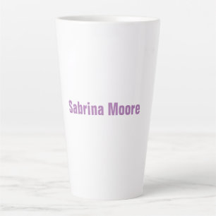 Modernes Minimalistisches Schlichtes Beruflich Milchtasse