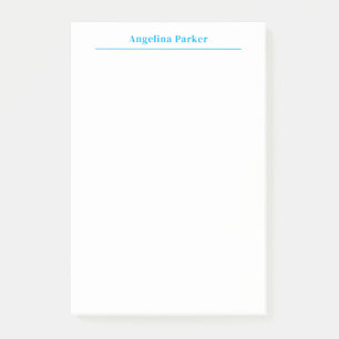 Modernes Minimalistisches, Schlichtes, einfaches B Post-it Klebezettel