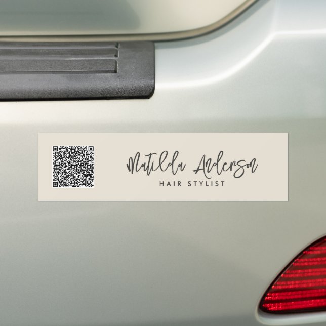 Modernes, minimalistisches Skript Autoaufkleber (Auf Auto)