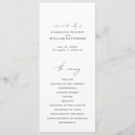 Modernes Minimalistisches Skriptmonogramm-Flachpro Programm