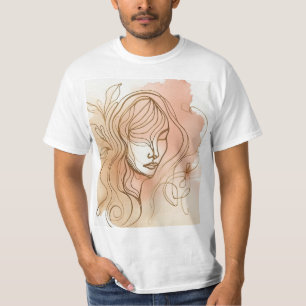 Modernes Minimalistisches Statement-T-Shirt T-Shirt