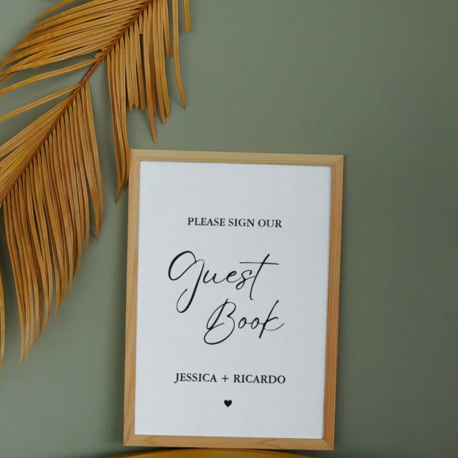 Modernes Minimalistisches Unterschreiben Bitte Unt Poster (Von Creator hochgeladen)