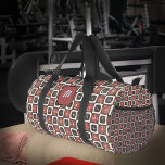 Modernes Mit Monogramm Skript Stilvolles Schwarz R Duffle Bag<br><div class="desc">Modernes Mit Monogramm Skript Stilvolle Black Red Duffle Bag ist ideal für den täglichen Gebrauch. Es zeichnet sich durch ein einzigartiges elegantes Design aus. Die Tüte kann für Sportarten,  Arbeit,  Gymnastik und Übernachtung bleibe werden. Es ist auch ein wunderbares Geschenk für diese besondere Person in Ihrem Leben. Personalisiere es.</div>