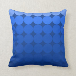 Modernes Mod-Pop-Kissenblau aus dem Mittelalter Kissen