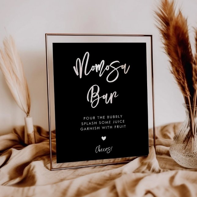 Modernes, modernes Bar Momosa Poster (Von Creator hochgeladen)