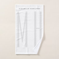 Modernes Monogramm Beruflich Schlicht Minimalistis